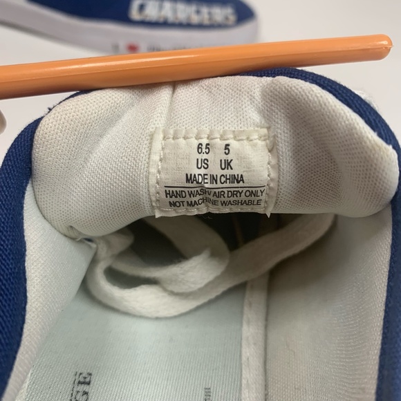 Chargers The Bradford Exchange NFL Womens Sz 6.5 & Mini Collectible shoes BUNDLE - Picture 13 of 16